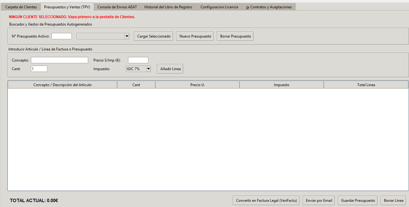 SISTEMA DE GESTION CON VERIFACTU - fotografía 1